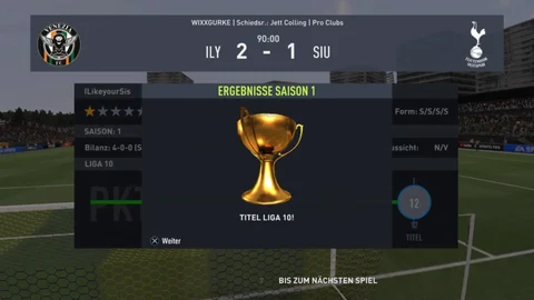 Pro Club Titel Div 10