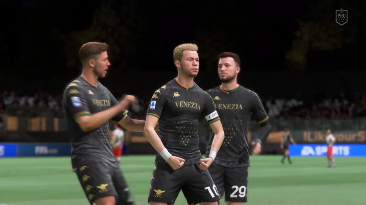 Pro Clubs FIFA 22 Jubel