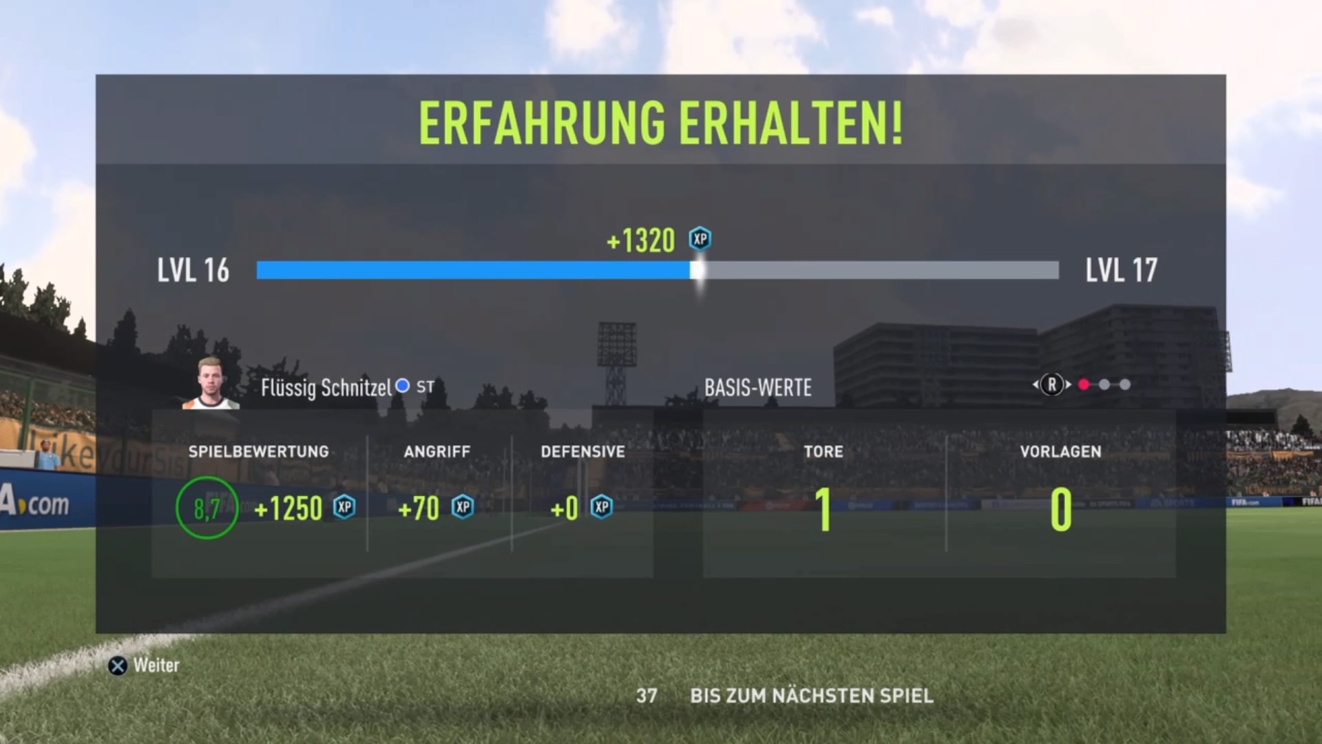 Pro Clubs Level Up
