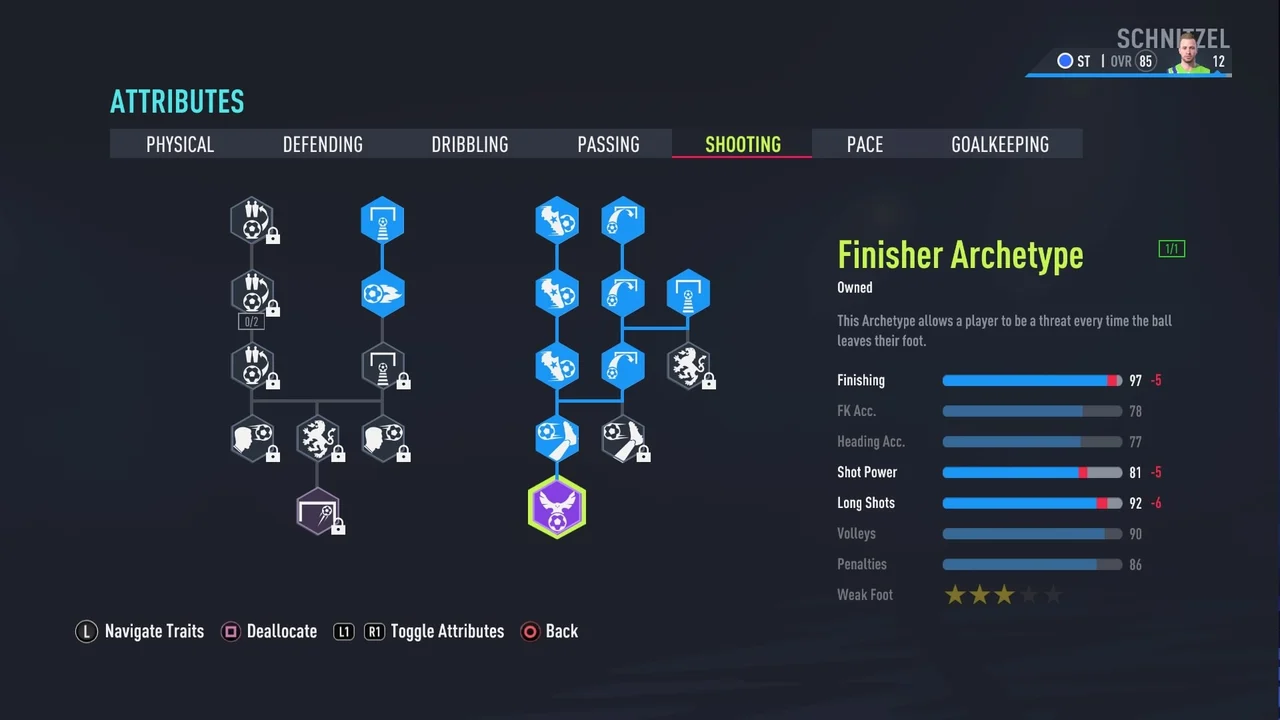 FIFA 22 Pro Clubs Skill Tree