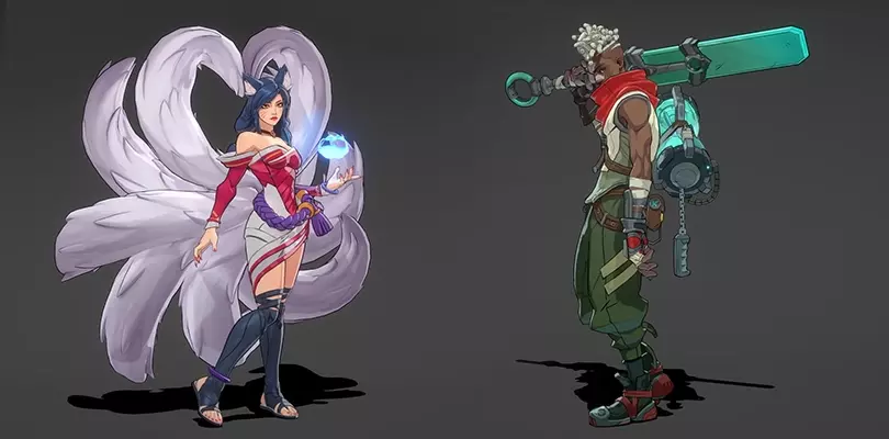 Project L Ahri and Ekko