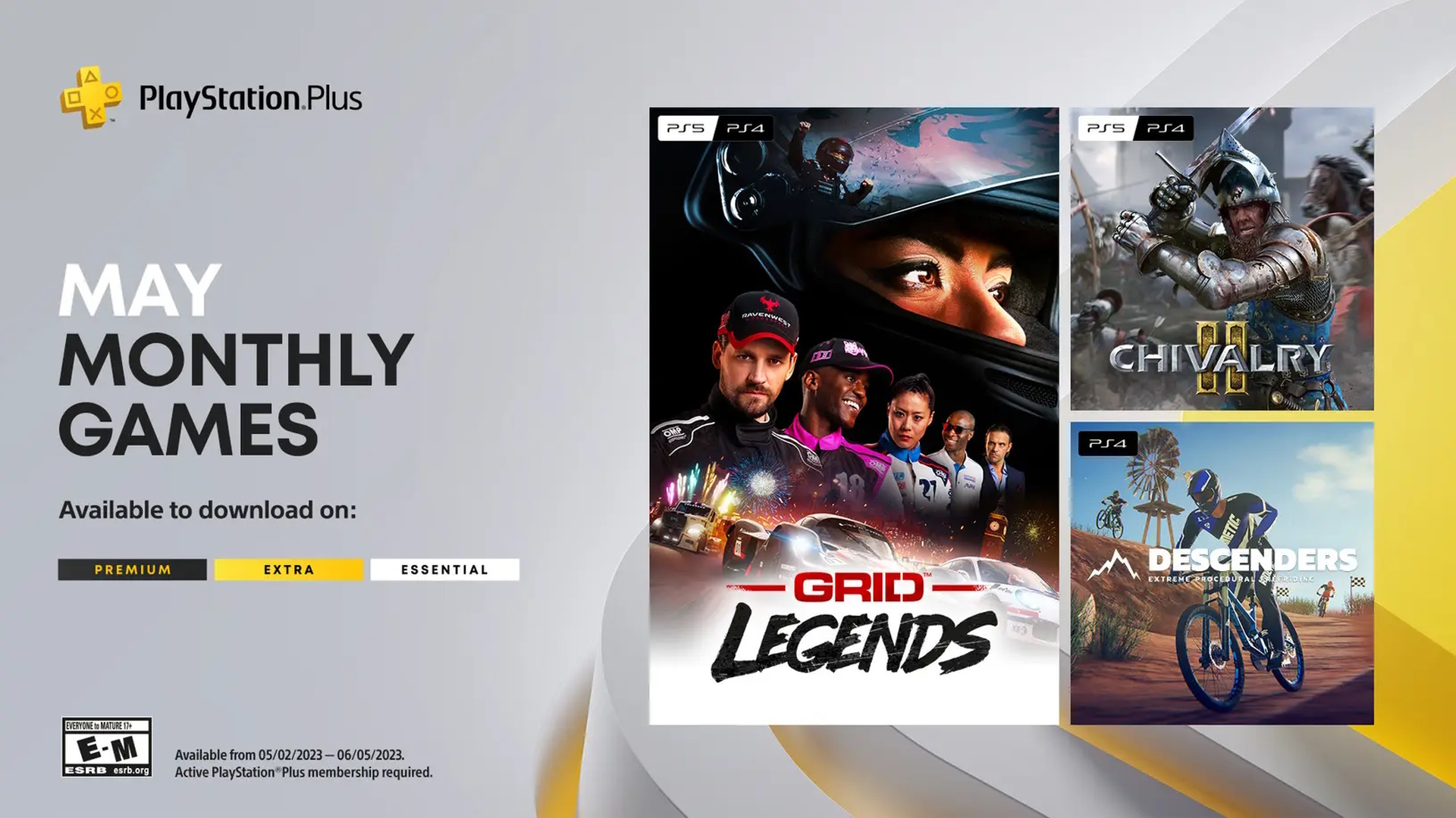 PS Plus Essential para mayo de 2023