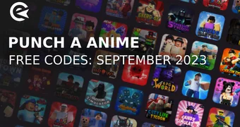 Punch a Anime codes september 2023