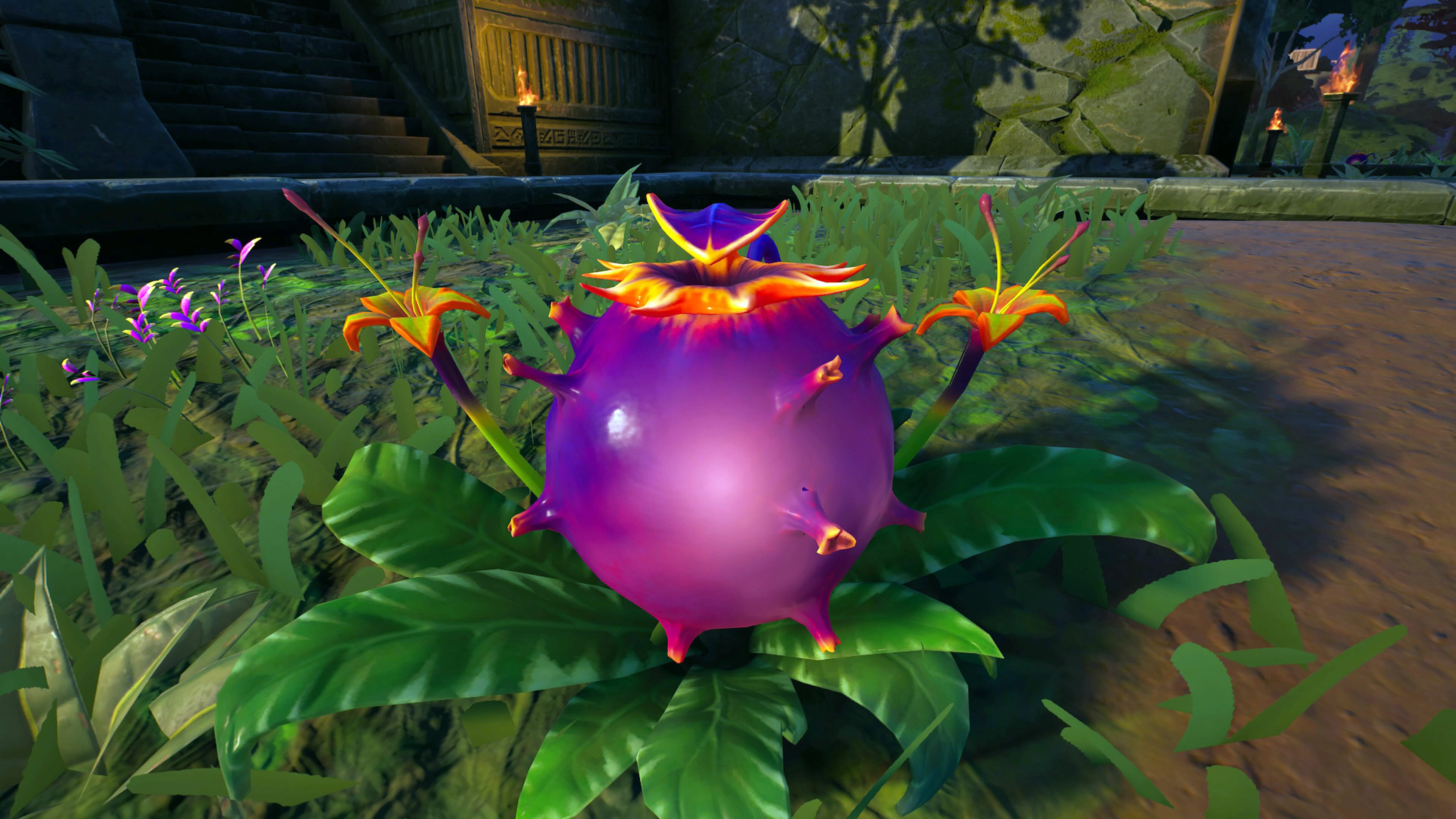 Fortnite Pod Plants Locations Flower Types Epic Games Bomb Flower Purple