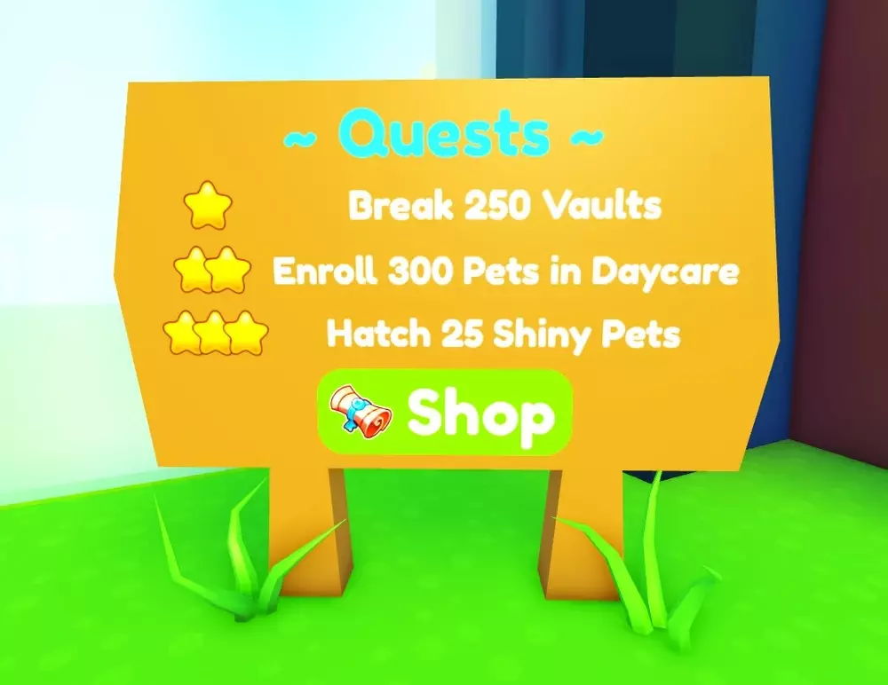 Pet Simulator X Quest Points