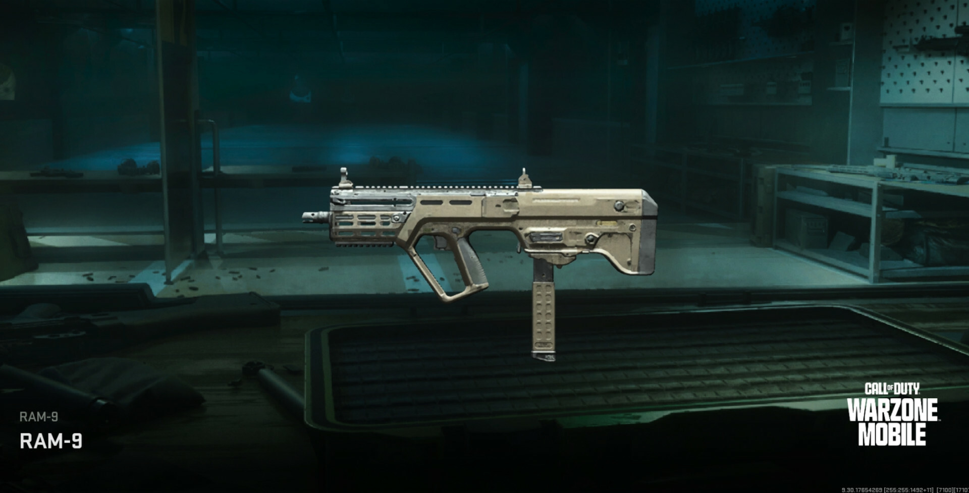 Warzone Mobile Best Guns RAM-9 SMG Submachine Gun