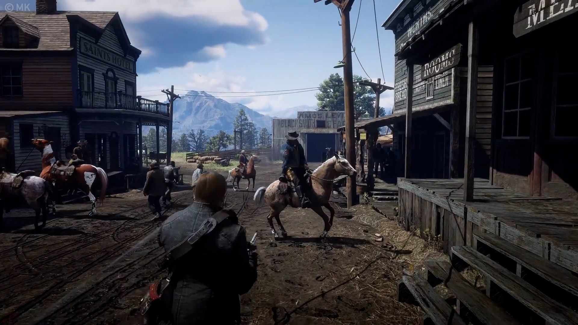 RDR 2 PC RTX 3080 4 K Ultra Max Settings Free Roam Gameplay Graphics Showcase No HUD 00 00 03 42 Still001