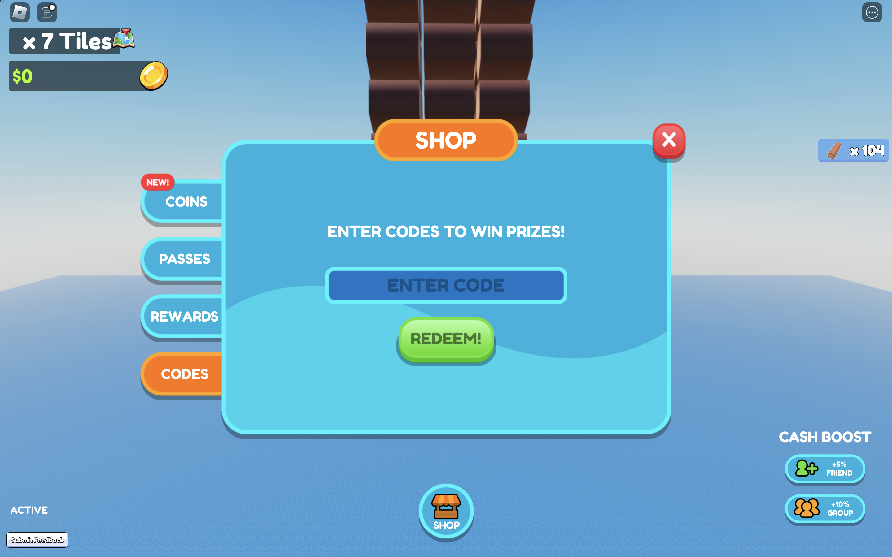 Raft Life Tycoon redeem codes