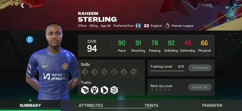 Raheem Sterling fc mobile