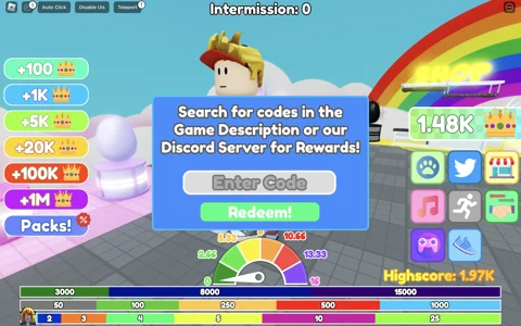 Rainbow Friends Race How To Redeem Codes