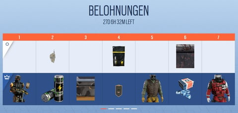 Rainbow Six Battle Pass rewards