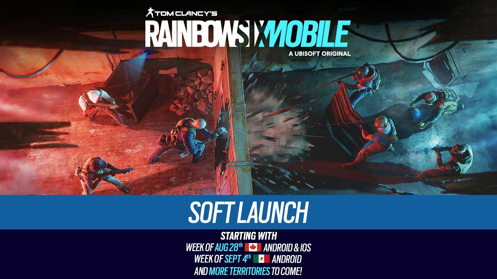 Rainbow Six Mobile Soft Launch Ubisoft