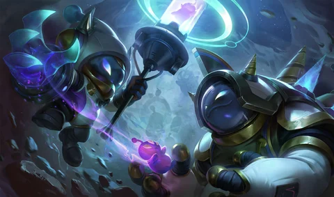 Rammus and Varus Astronaut skins