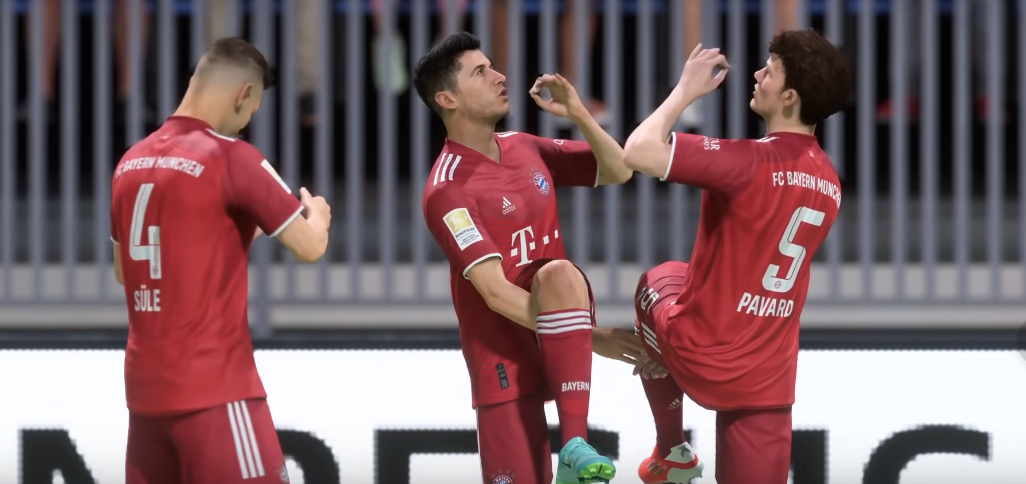 Ramos Vazquez jubel by lewandowski pavard