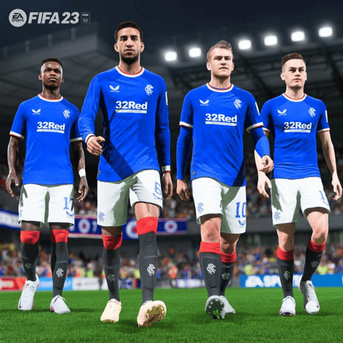 Rangers FIFA 23 ingame