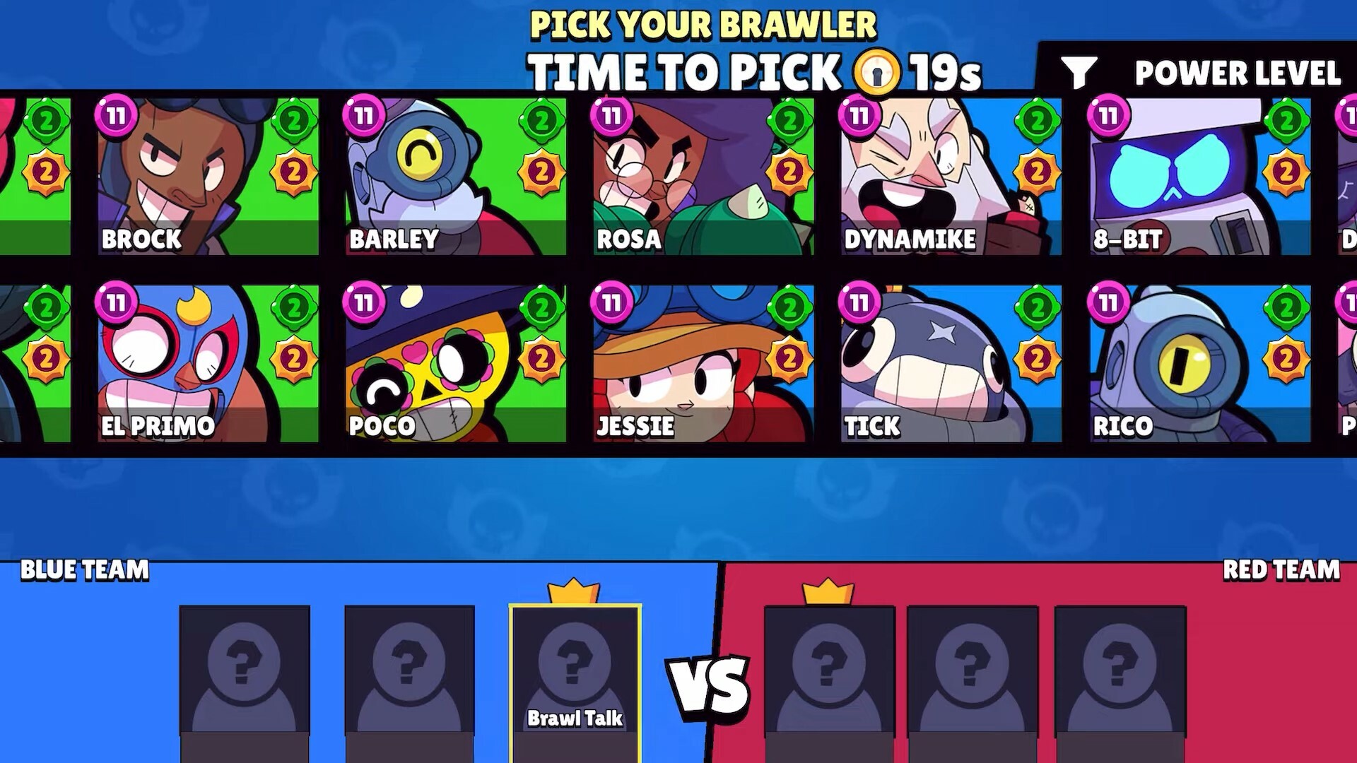 Brawl Stars Ranked Mode Brawler Selection Supercell