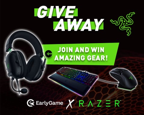 Razer Raffle for the Homepage