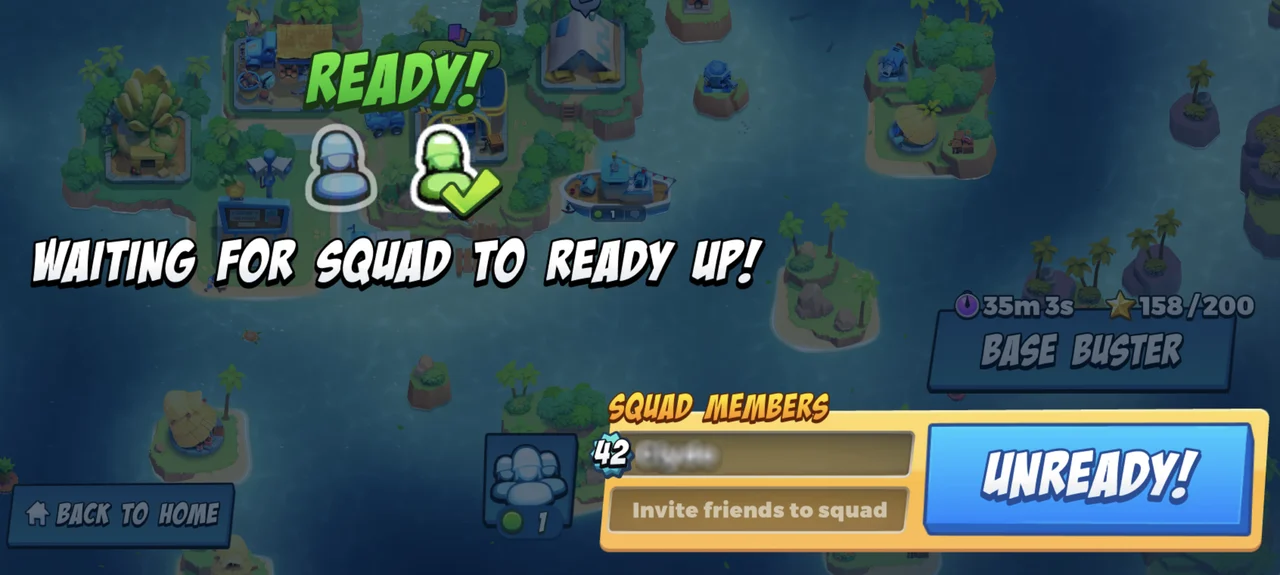 Ready up to start playing with your Squad! Boom Beach: Frontlines Space Ape Games