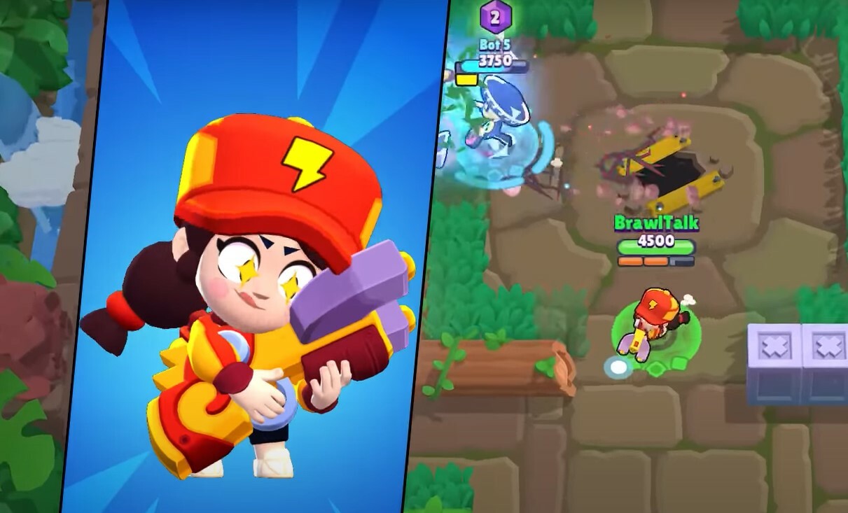 Brawl Stars Season 18 All Brawler Skins Guide Supercell Red Dragon Jessie skin