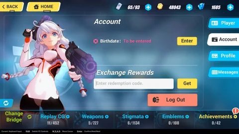 Redeem Honkai Impact 3rd Part 2 Codes