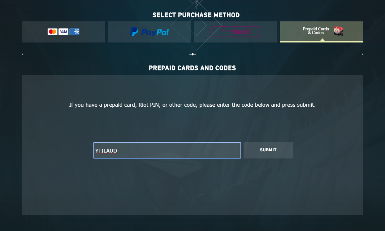 VP Store Tab