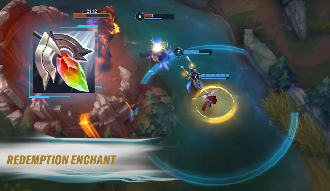 League of Legends Wild Rift patch 3.4 Redemption Enchant Enchantments Riot Games