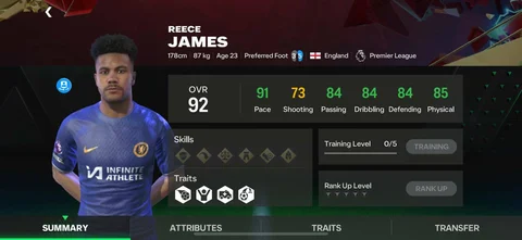 Reece James 92 fc mobile