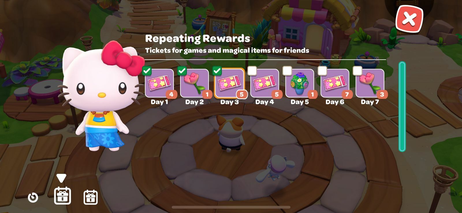 Repeating Rewards