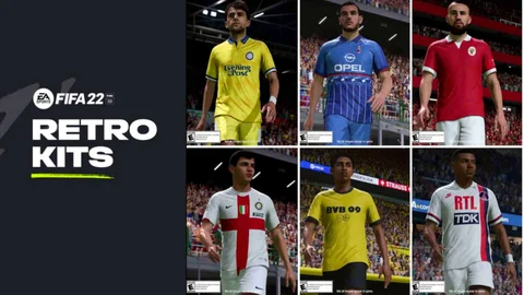 Retro Kits Trikots FIFA 22 FUT