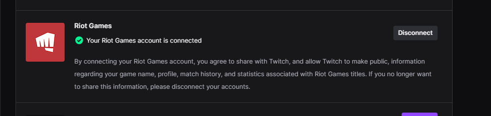 Riot Games Connection on Twitch