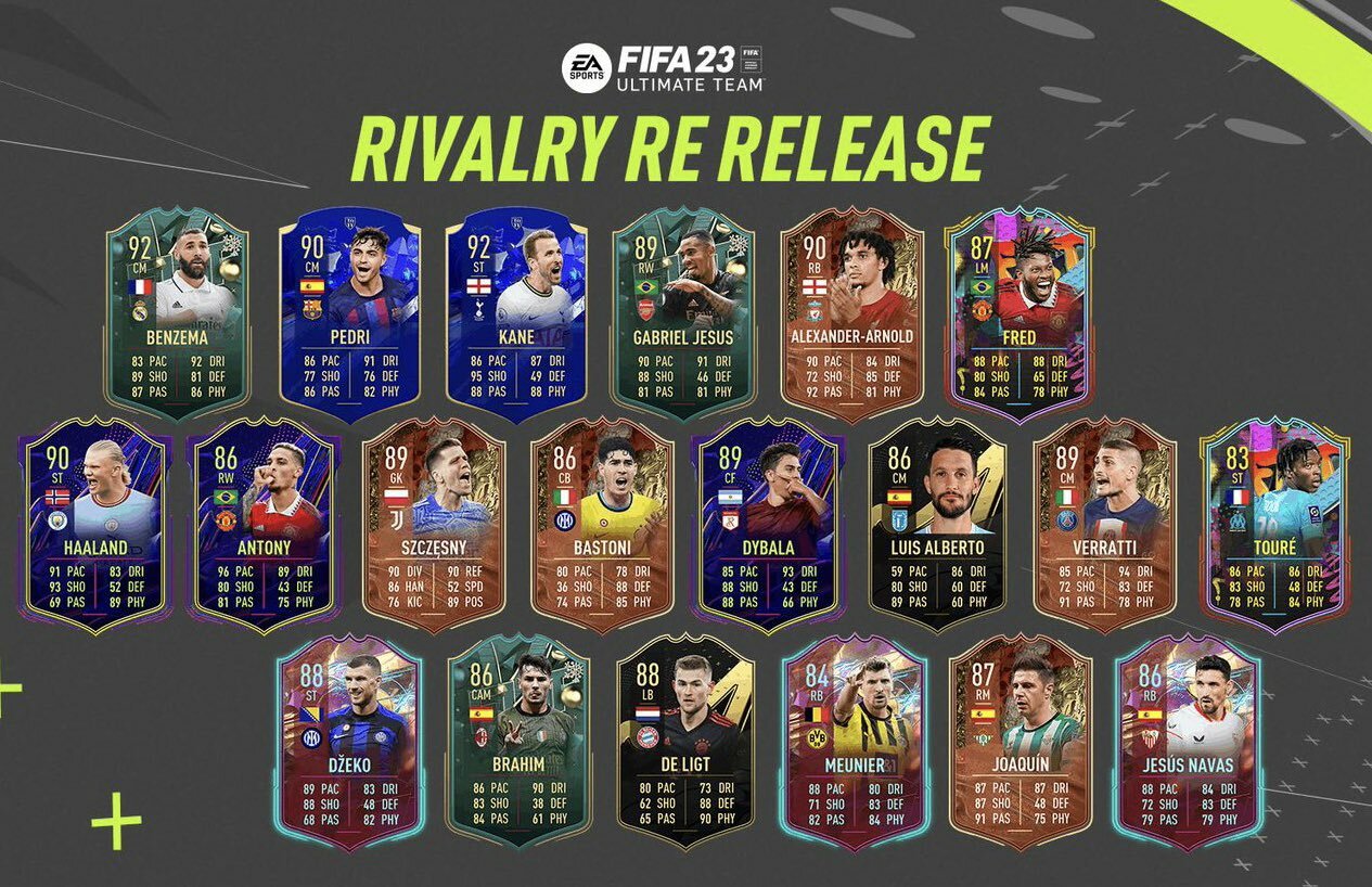 All players of the rivalry re release