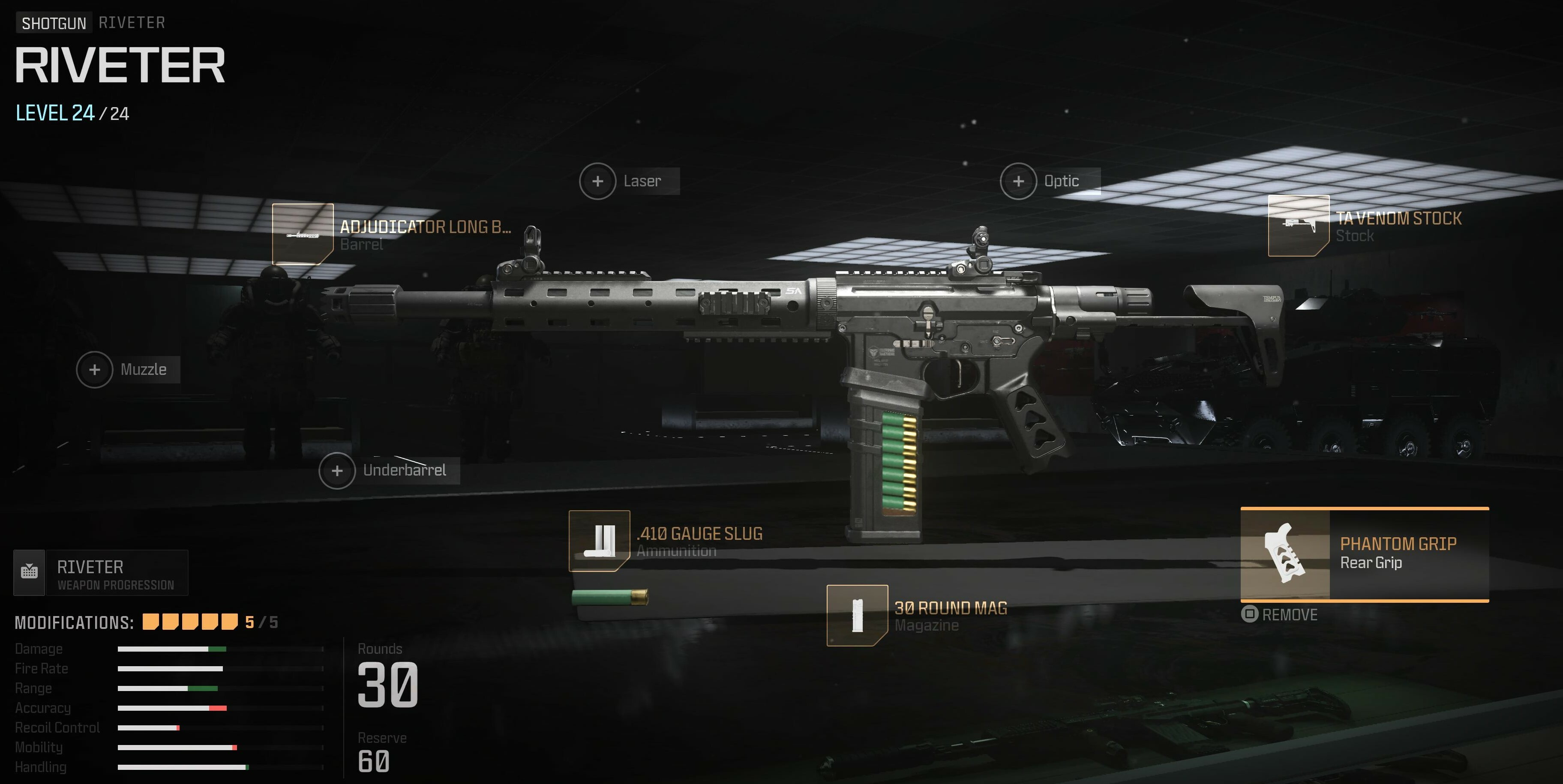 MW3 Riveter best attachments