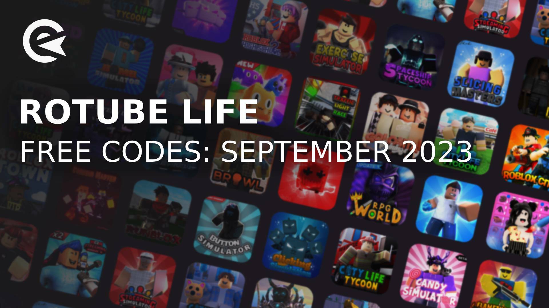 RoTube Life codes september 2023