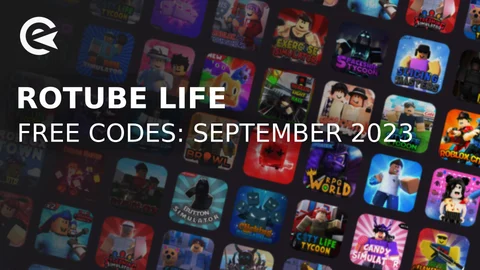 Ro Tube Life codes september 2023