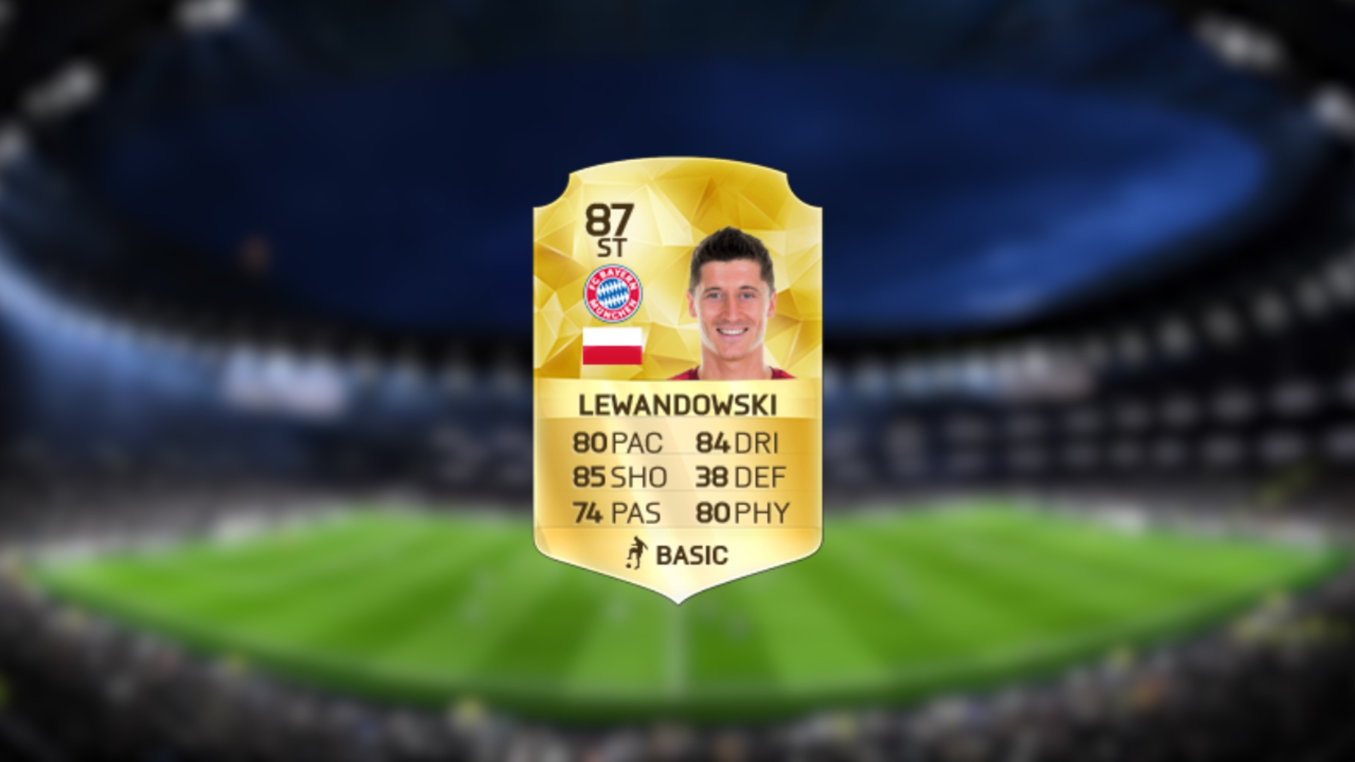 Robert Lewandowski Ultimate Team FIFA 16