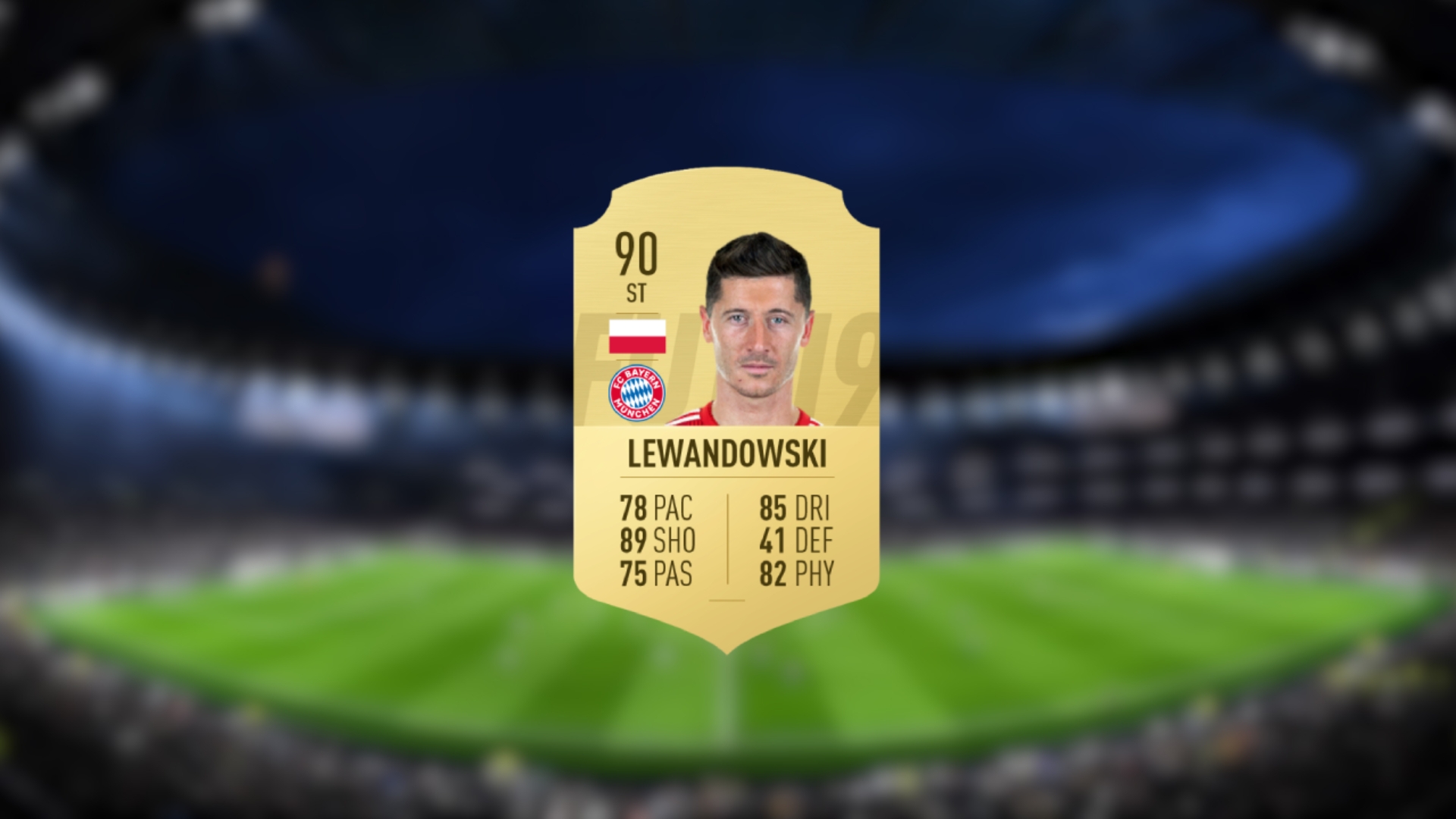 Robert Lewandowski Ultimate Team FIFA 19