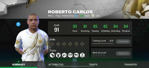 Roberto Carlos 91 fc mobile