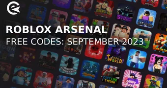 Roblox Arsenal codes september 2023