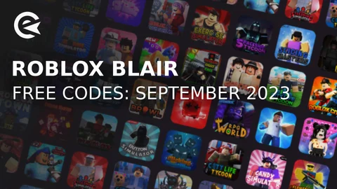 Roblox Blair codes september 2023