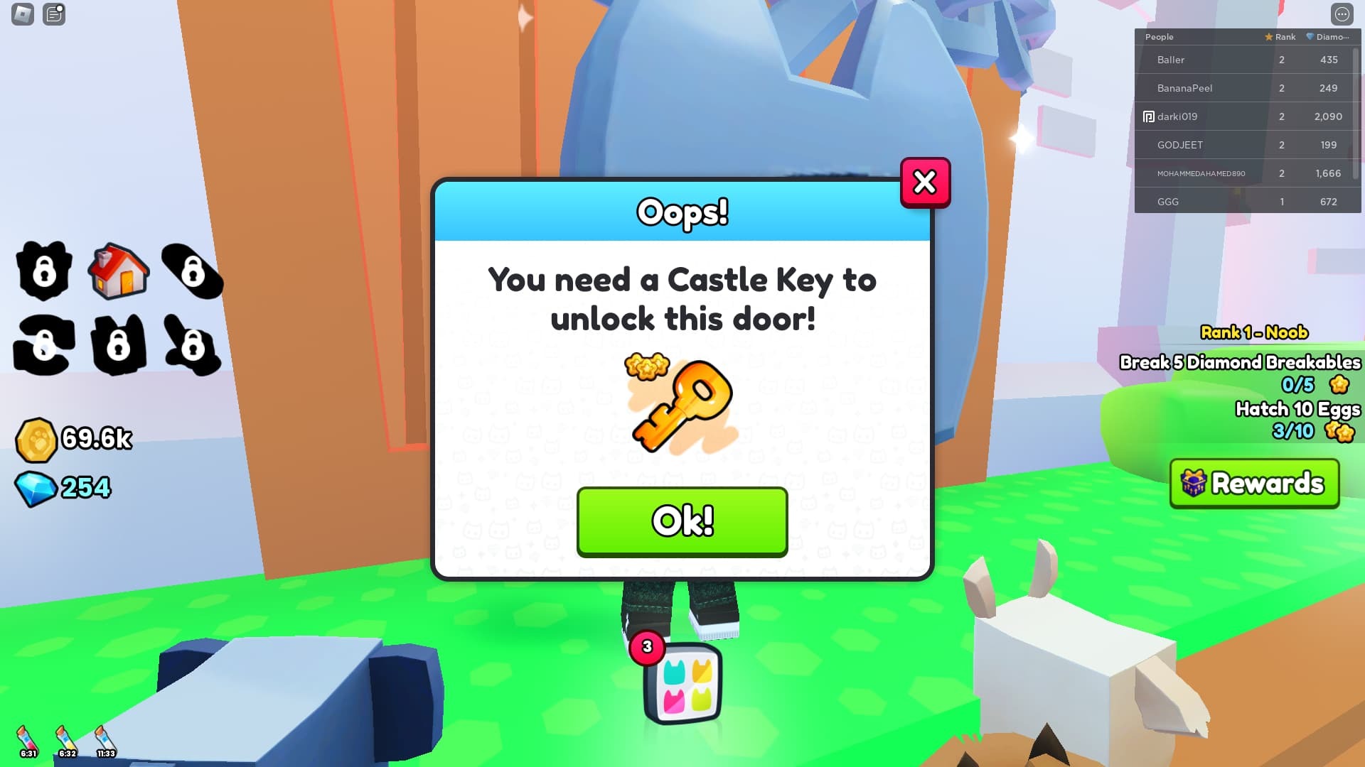 Using Castle Key