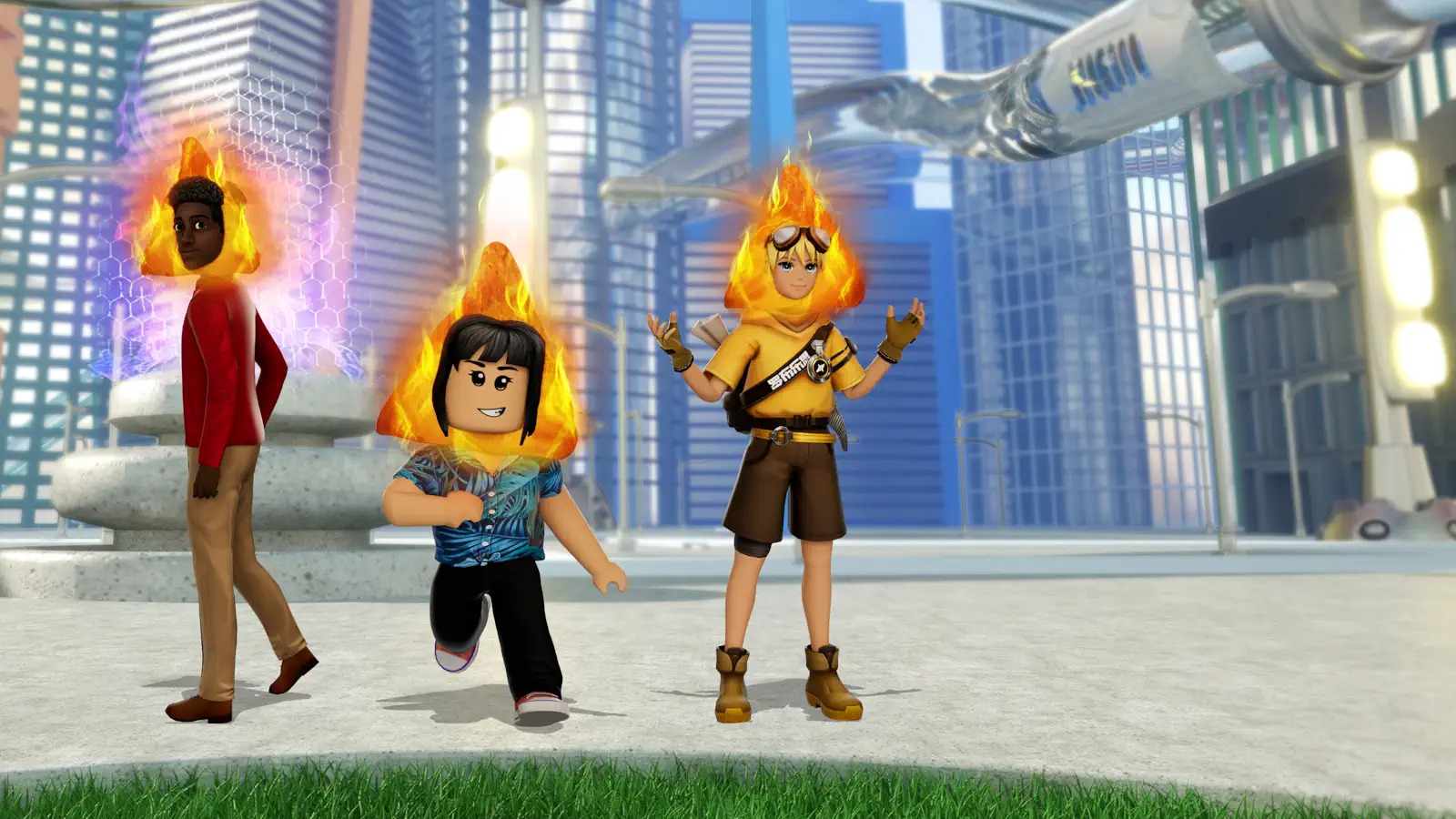 Roblox Prime Gaming Rewards Flaming Hot Chip Head