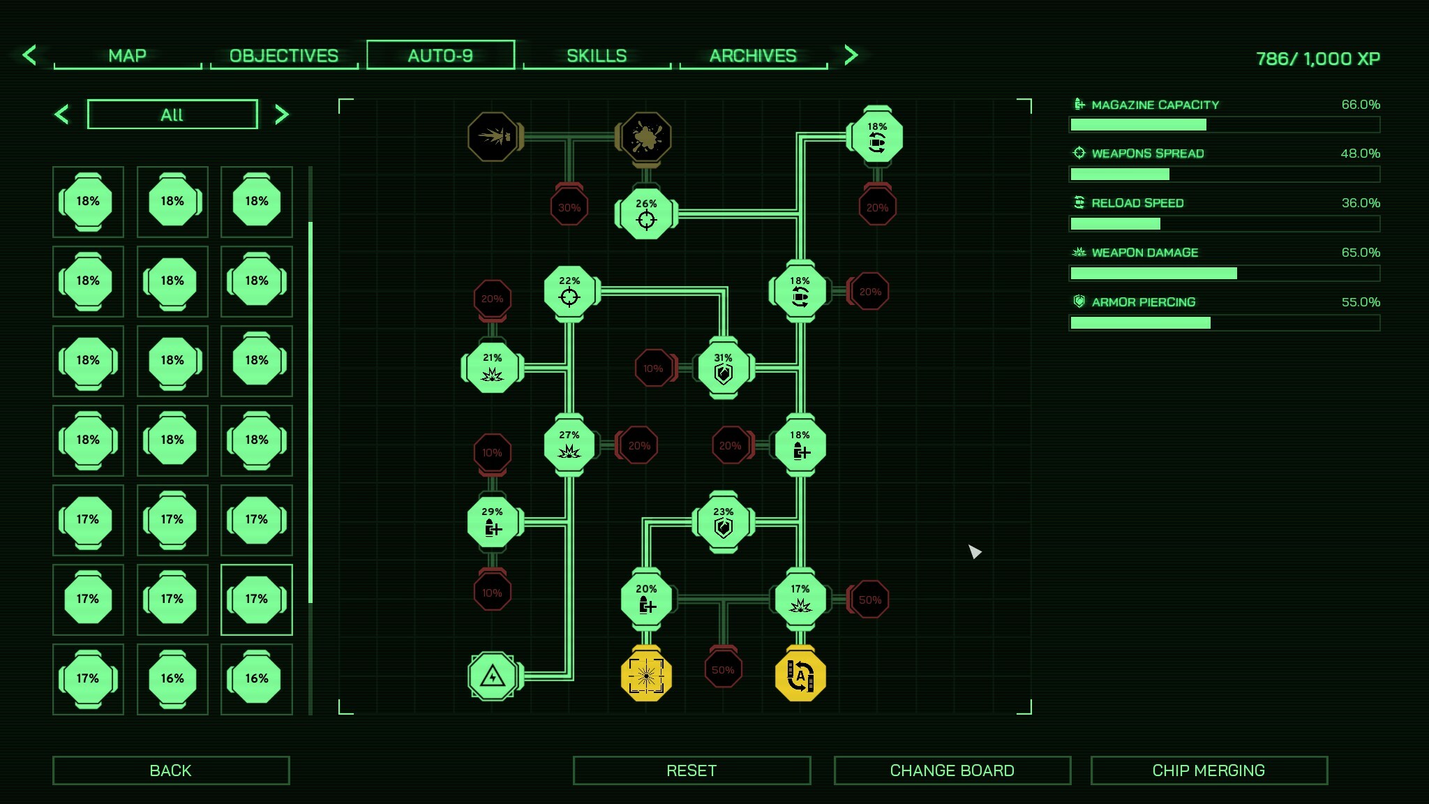 RoboCop Rogue City: Refreshing chip system for modding your Auto 9 pistol.