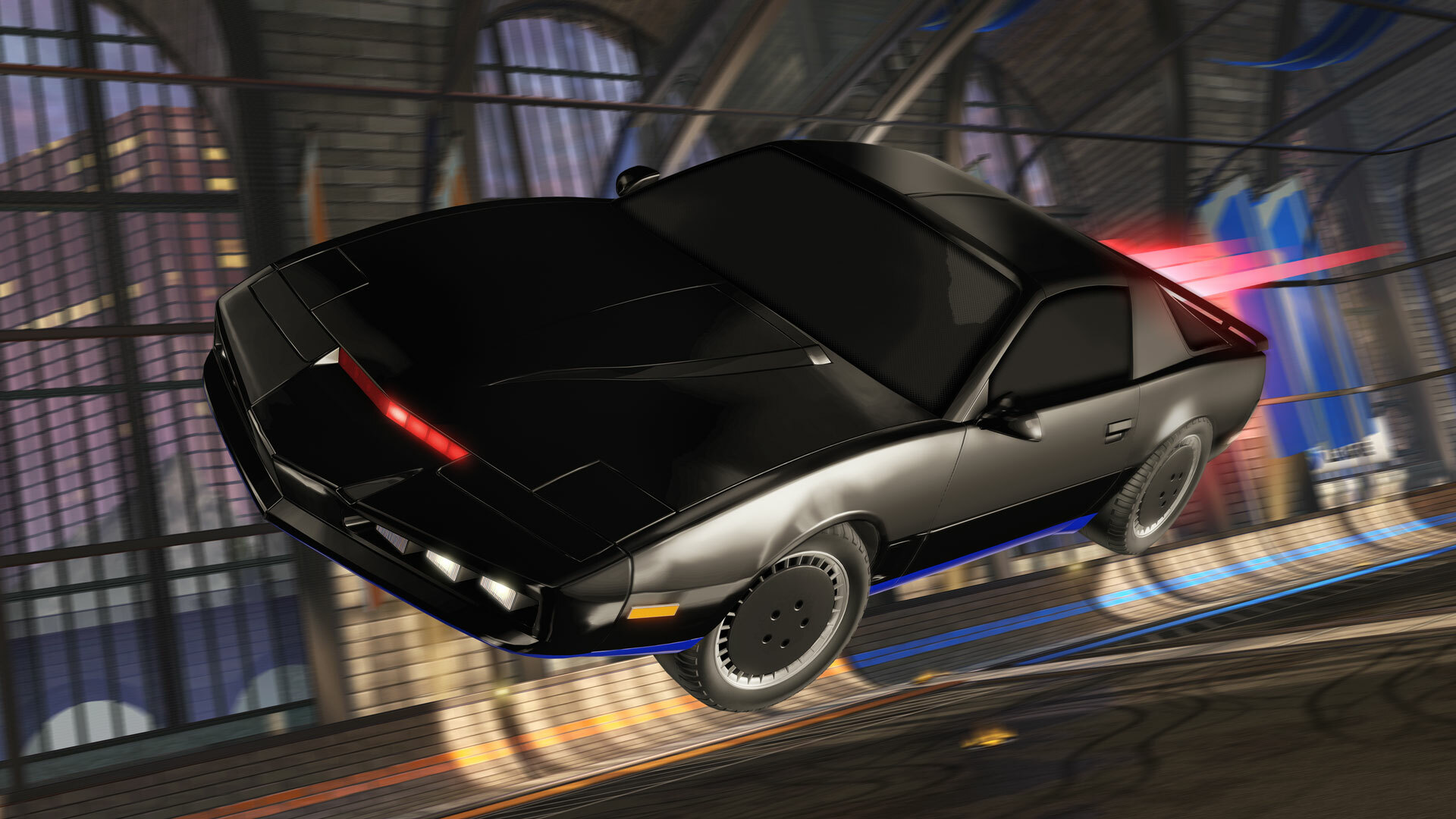 Rocket Leage Knight rider