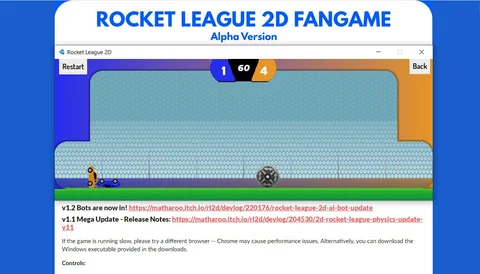 Rocket League 2 D Fangame Thumbnail