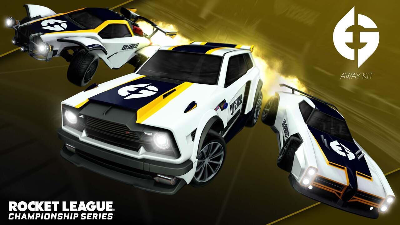 Rocket League Away Decal evil geniouses