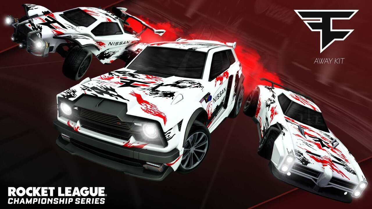 Rocket League Away Decal faze clan