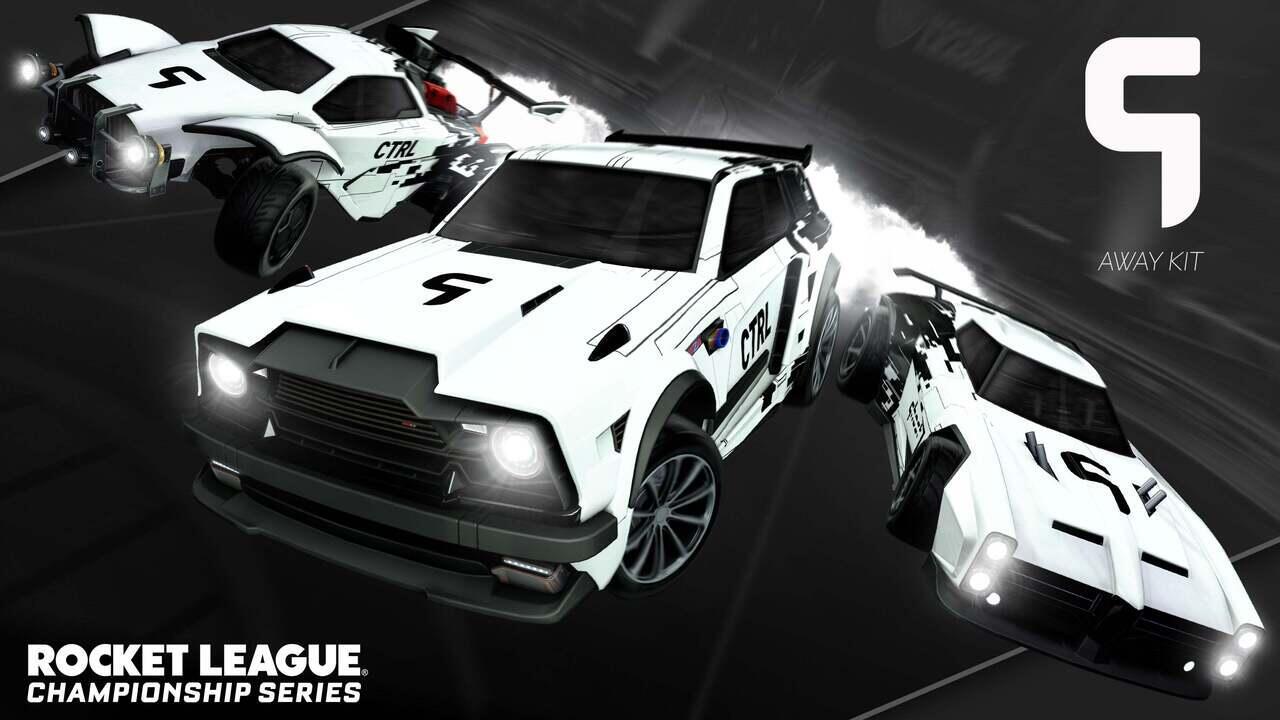 Rocket League Away Decal ghost gaming
