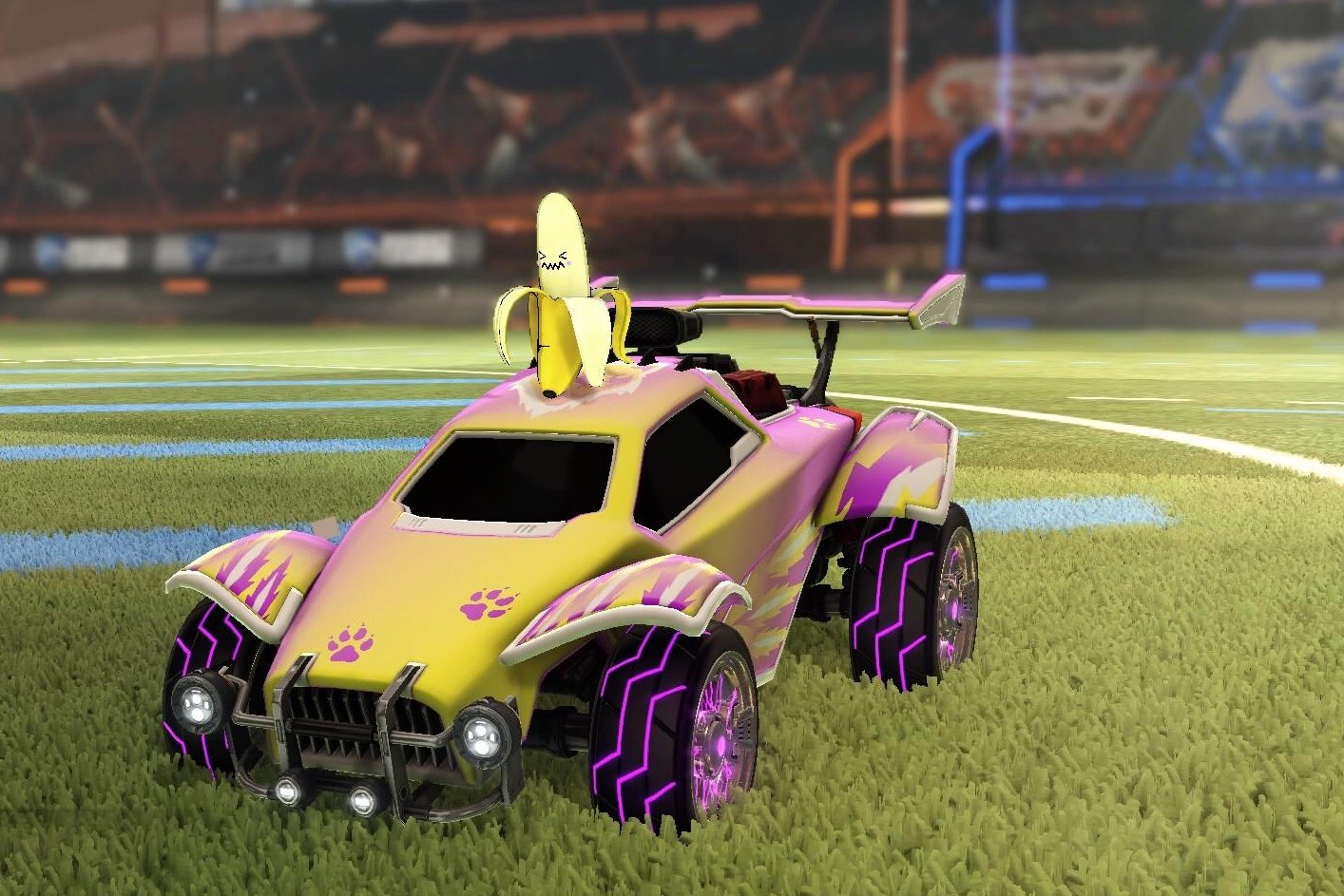 Rocket League Banana Topper