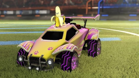 Rocket League Banana Topper