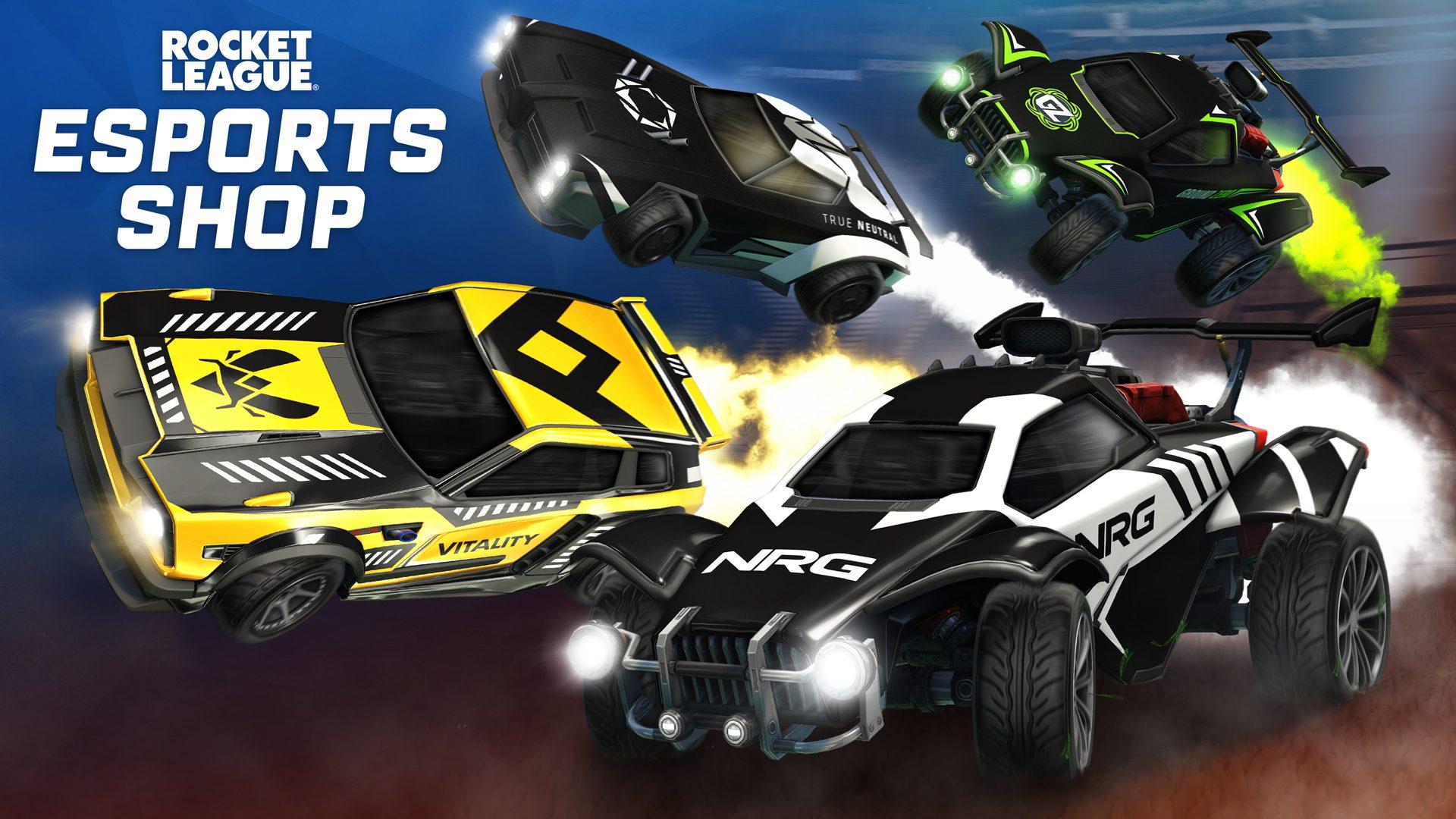 Rocket League Esports Shop new esports decals rlcs 2021 22 thumbnail